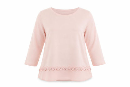 Womens UK Size L Together Pink Pullover Jumper