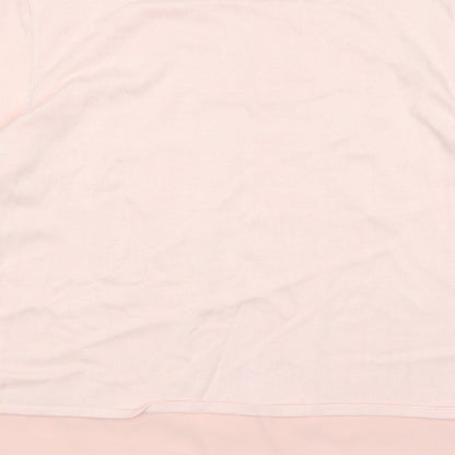 Womens UK Size L Together Pink Pullover Jumper