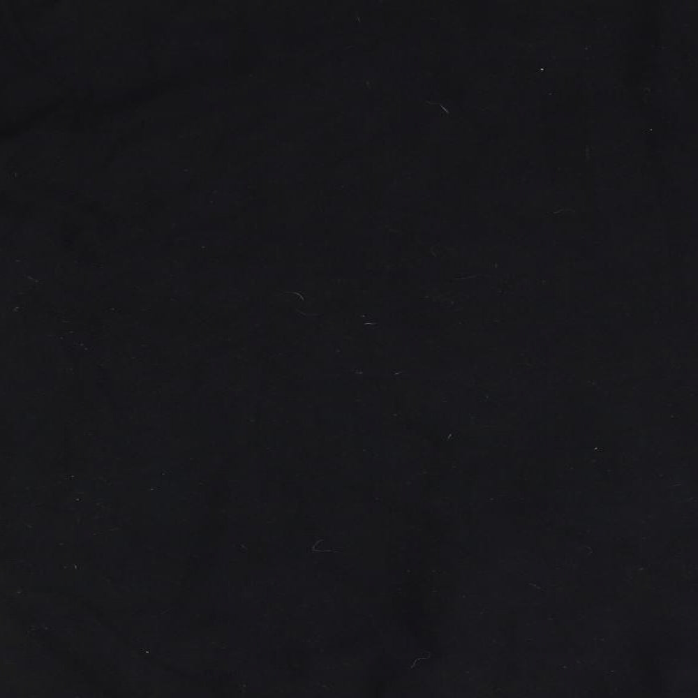 Primark Womens Black Round Neck  Viscose Pullover Jumper Size M