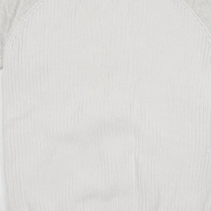 French Connection Mens Multicoloured Round Neck  Cotton Pullover Jumper Size S