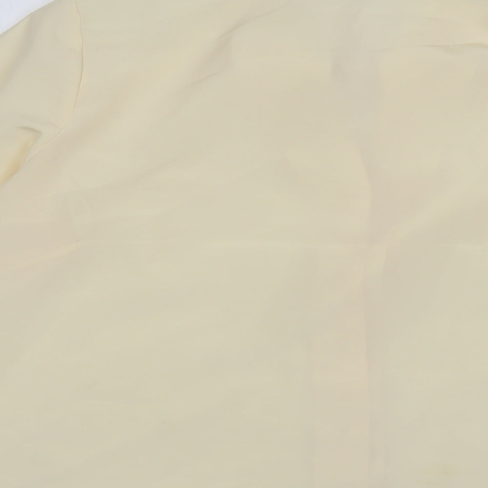 Womens UK Size 20 Preworn Ivory Basic Button-Up