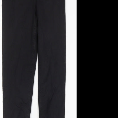 F&F Womens Black  Cotton Skinny Jeans Size 6 L30 in Regular