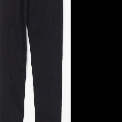 F&F Womens Black  Cotton Skinny Jeans Size 6 L30 in Regular