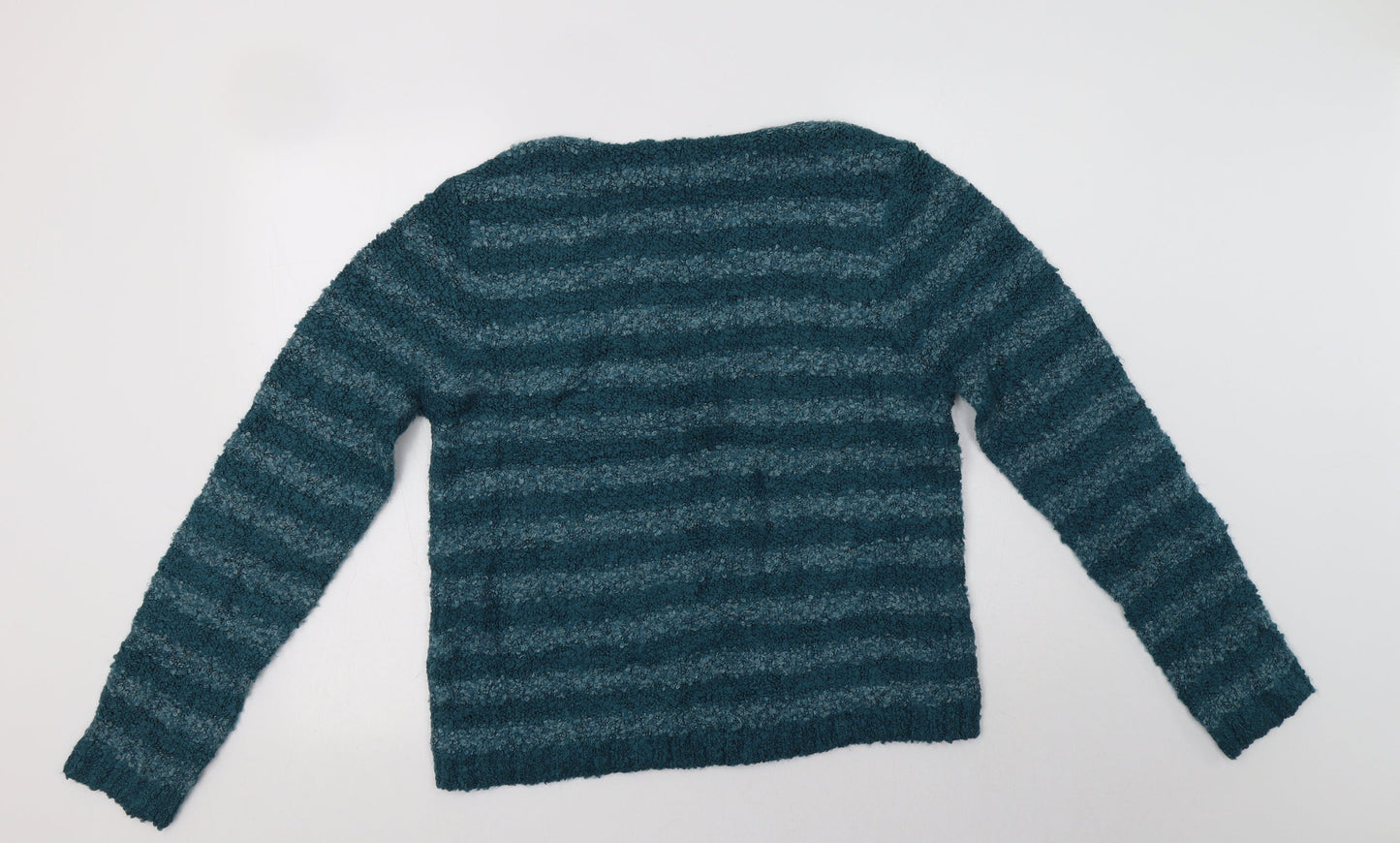 Womens UK Size 16 M&Co Green Pullover Jumper