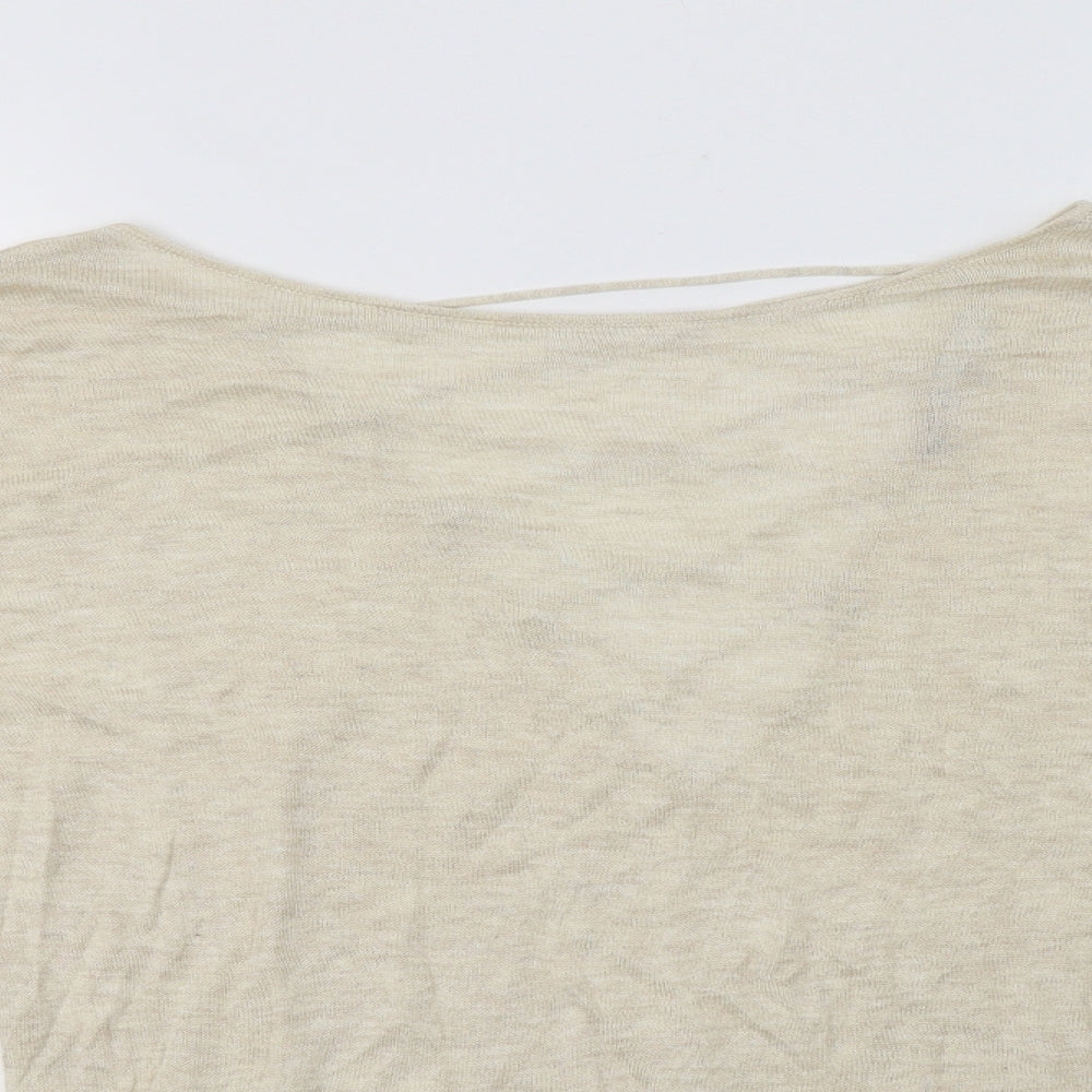 Womens UK Size S Only Beige Pullover Jumper
