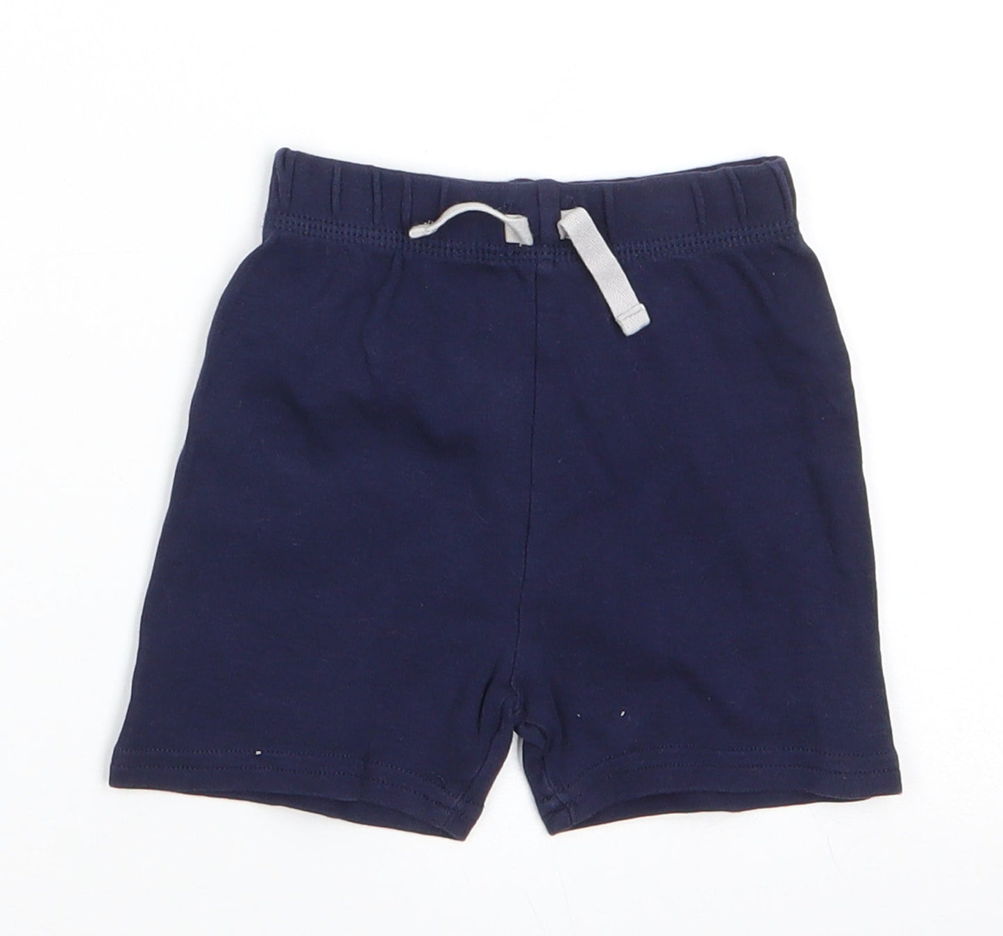 George Boys Blue  Cotton Sweatpants Trousers Size 6-9 Months   - Dark Navy