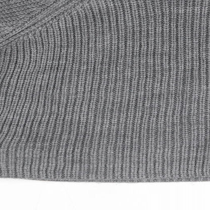 Primark Womens Grey Round Neck  Acrylic Pullover Jumper Size XS