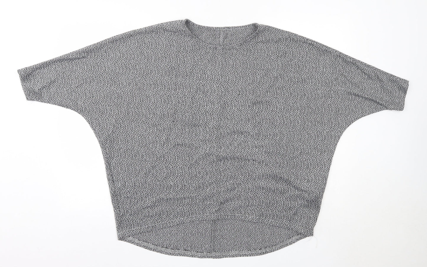 Womens UK Size L New Look Grey Pullover Jumper