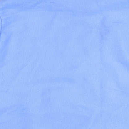 Womens UK Size M Anne de Lancay Blue Full Zip Jumper