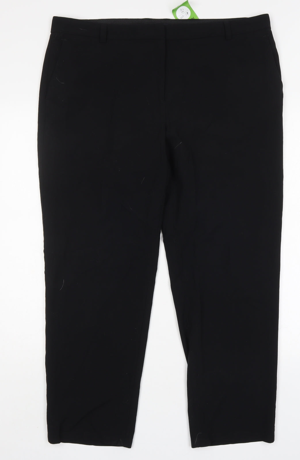 Womens UK Size 18 M&S Regular Fit  Blue Trousers