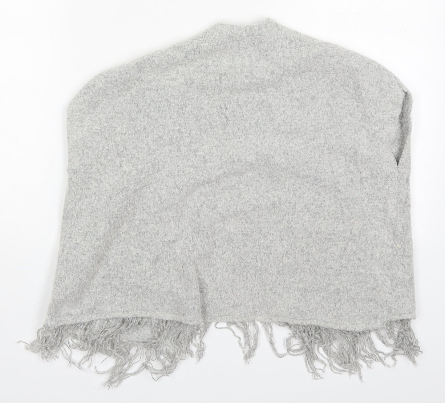 Young Dimension Girls Grey V-Neck  Acrylic Cardigan Jumper Size 6-7 Years