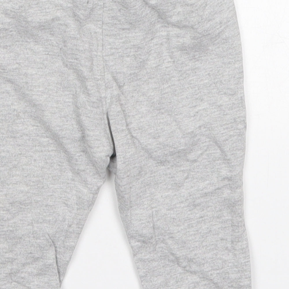 TU Boys Grey  Cotton Sweatpants Trousers Size 6-9 Months  Drawstring