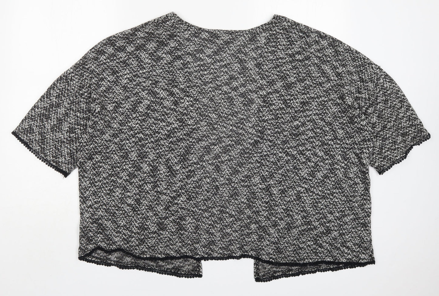Womens UK Size 18 New Look Grey Cardigan Jumper