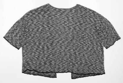 Womens UK Size 18 New Look Grey Cardigan Jumper