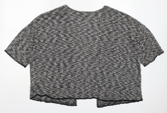 Womens UK Size 18 New Look Grey Cardigan Jumper