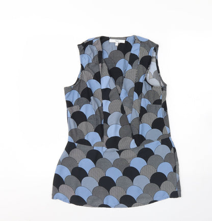 Womens UK Size 10 NEXT Blue Basic Tank