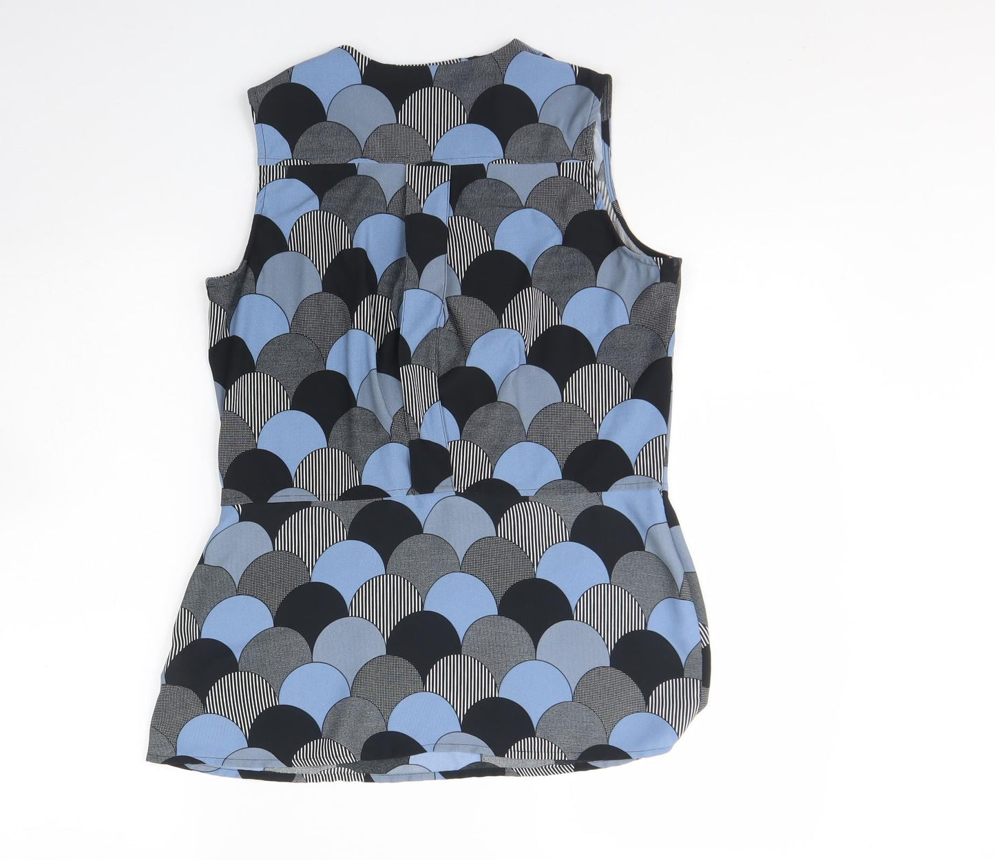 Womens UK Size 10 NEXT Blue Basic Tank