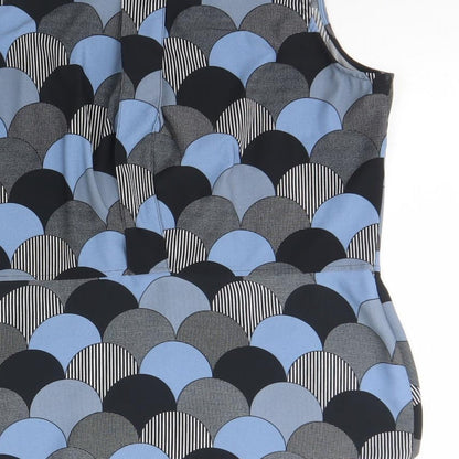 Womens UK Size 10 NEXT Blue Basic Tank