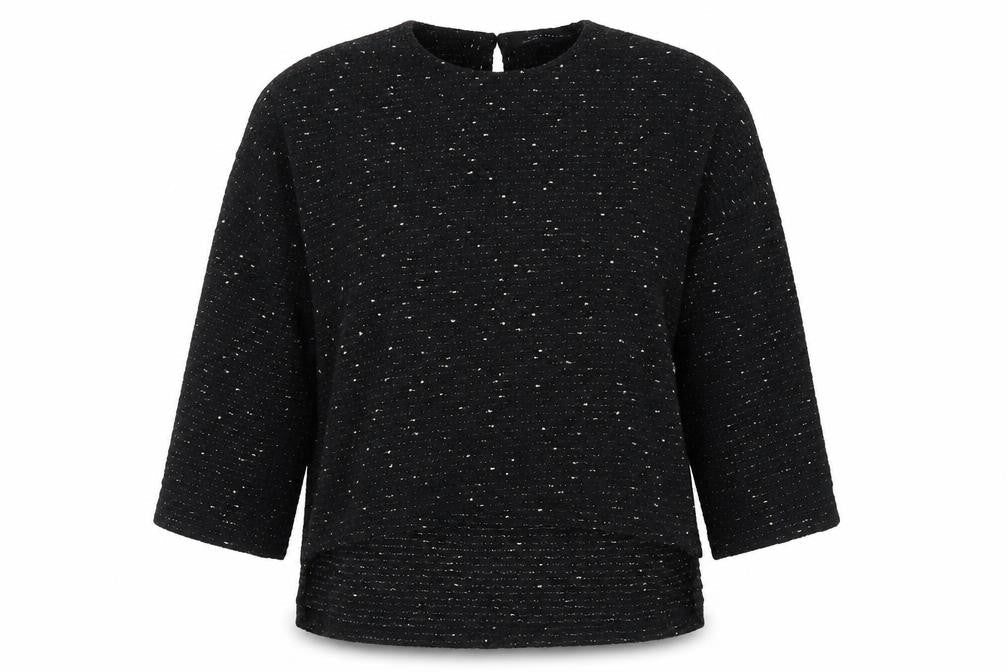 Womens UK Size M Zara Black Pullover Jumper