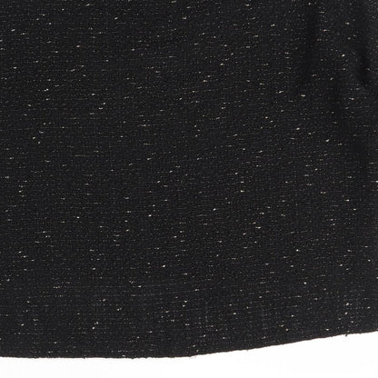 Womens UK Size M Zara Black Pullover Jumper