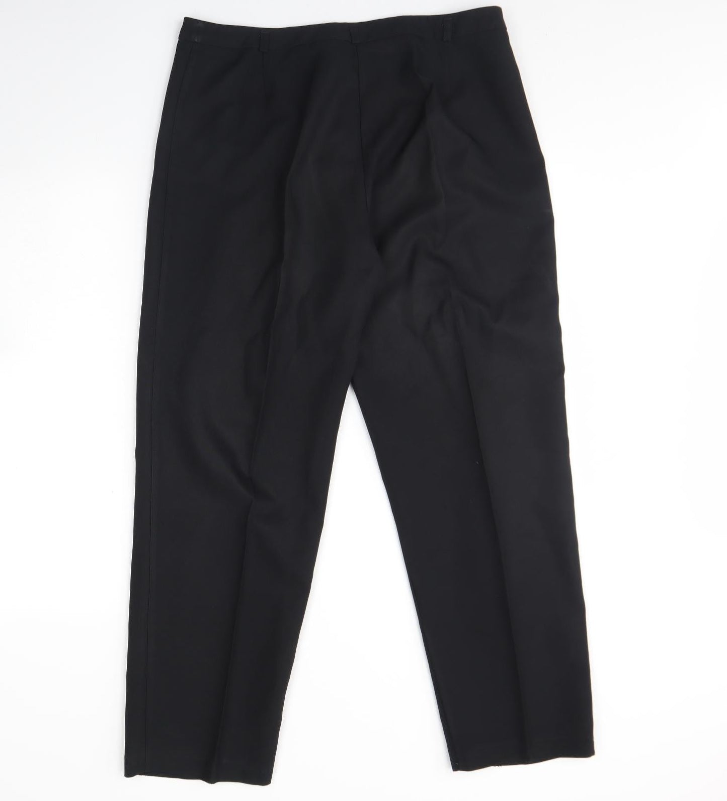Womens UK Size 16 Yessica Regular Fit  Black Trousers
