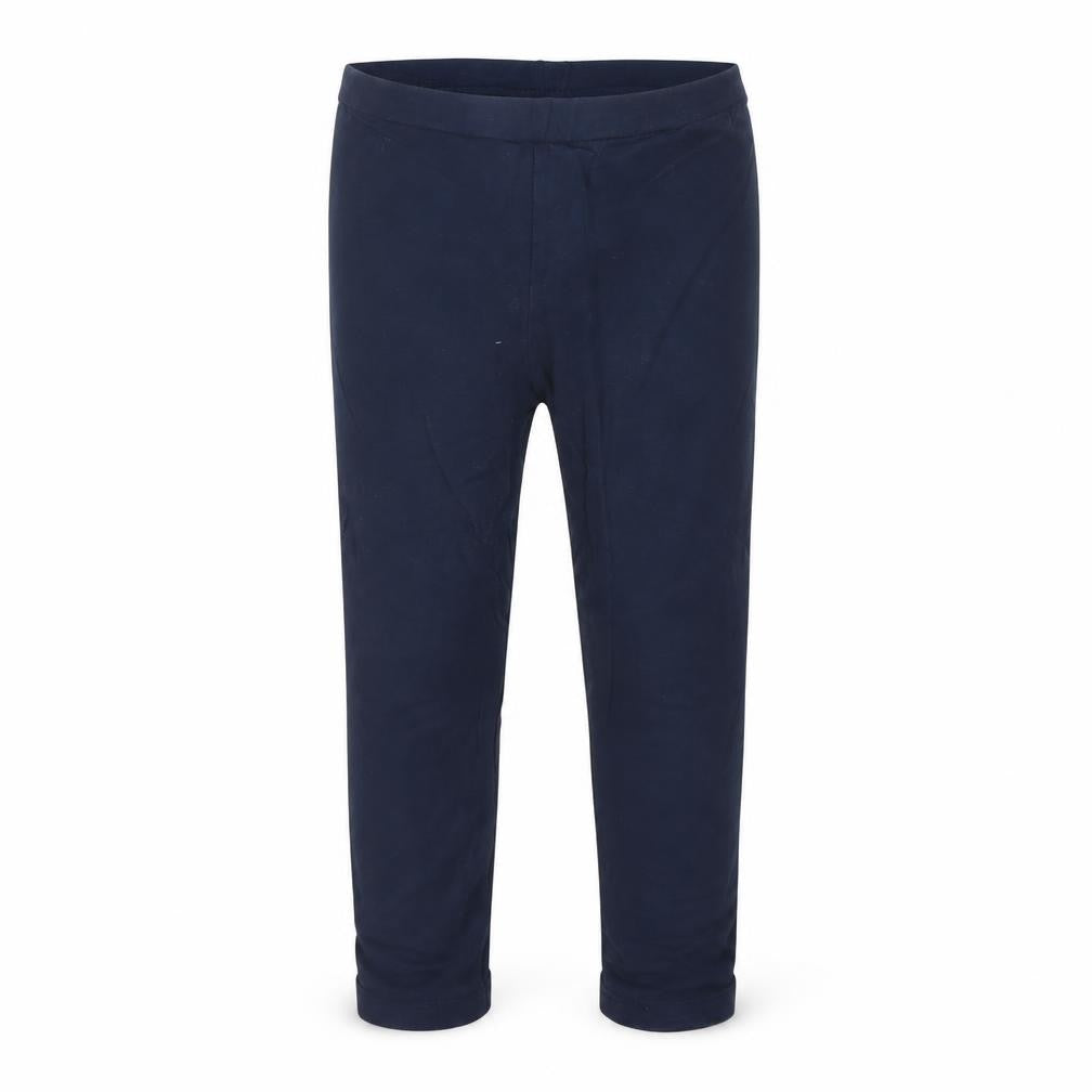 Front view of Blue Zoo girls’ blue cotton capri jeans, size 4, years regular