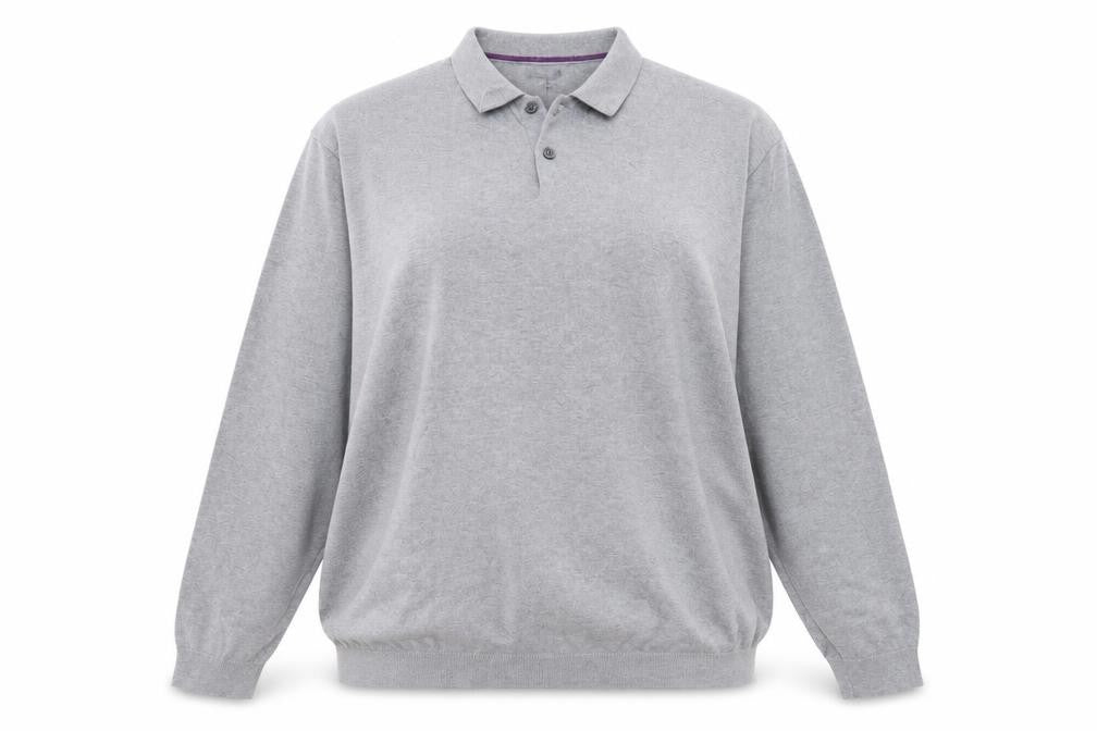 Womens UK Size 2XL NEXT Grey Henley Jumper