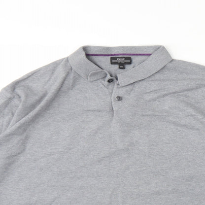 Womens UK Size 2XL NEXT Grey Henley Jumper