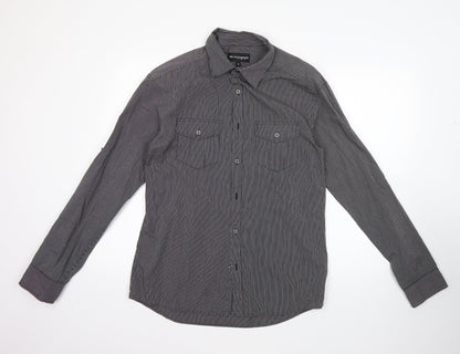 Mens UK Size M Marks and Spencer Multicoloured  Button-Up Long Sleeve Casual Shi
