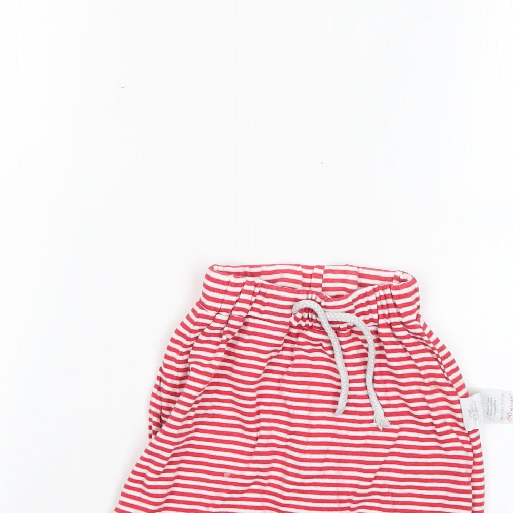 mothers acre Baby Multicoloured Striped 100% Cotton Jogger Trousers Size 12 Months