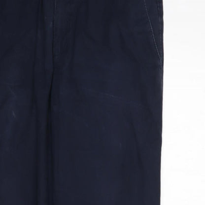Preworn Mens Blue  Cotton Trousers   L30 in Regular