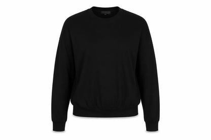 Missguided Womens Black Round Neck  Polyester Pullover Jumper Size 8