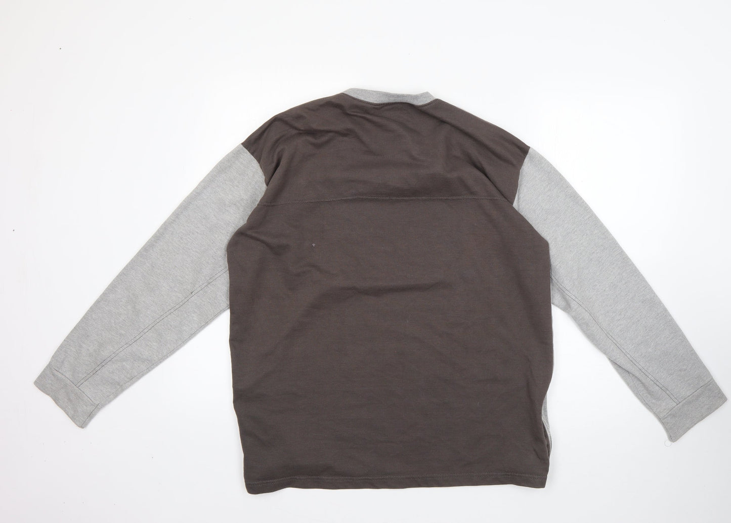 Boohoo Womens Multicoloured Round Neck  Cotton Pullover Jumper Size 14