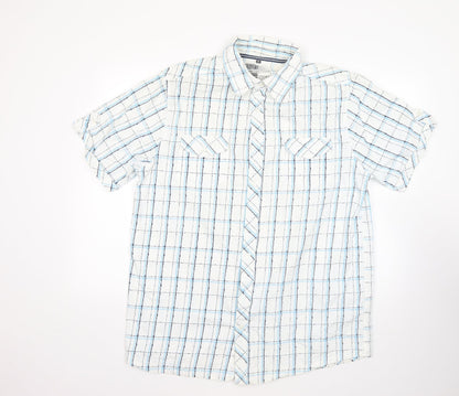 store twenty one Mens Multicoloured Check Cotton  Button-Up Size XL Collared