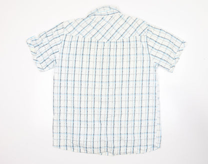 store twenty one Mens Multicoloured Check Cotton  Button-Up Size XL Collared