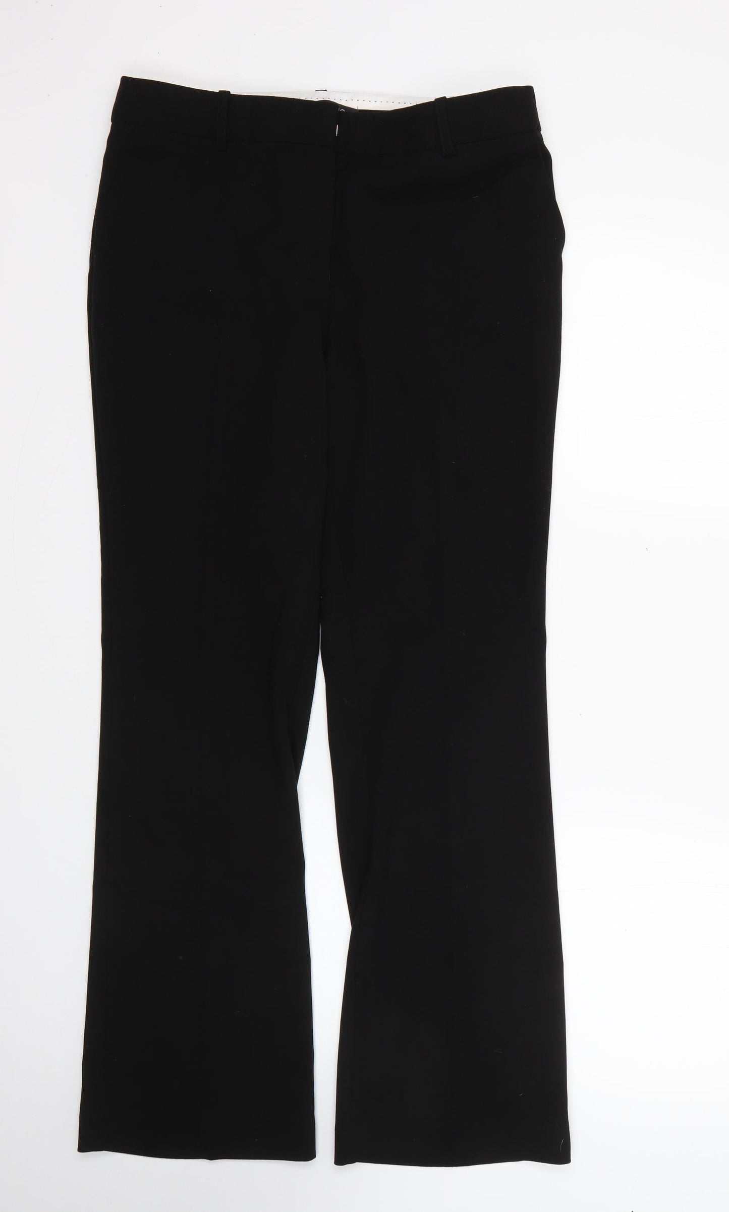 Womens UK Size 10 NEXT Regular Fit  Black Trousers