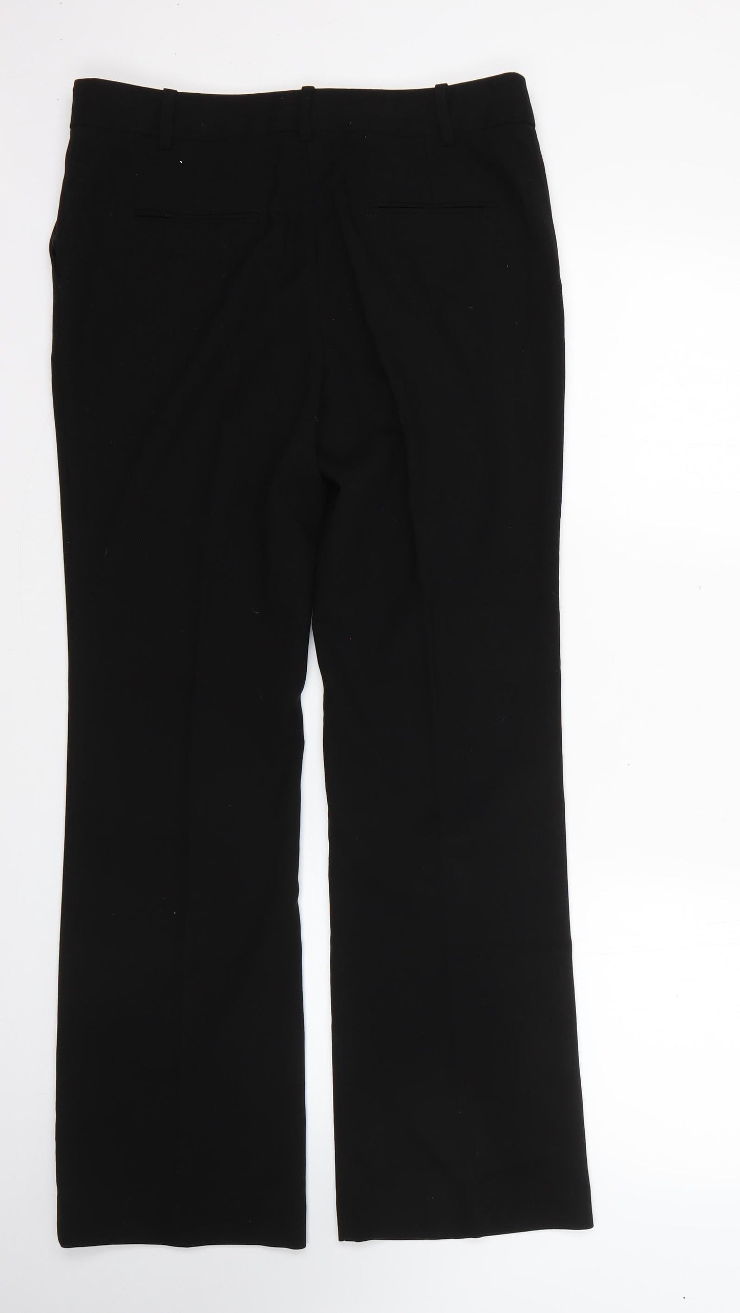 Womens UK Size 10 NEXT Regular Fit  Black Trousers