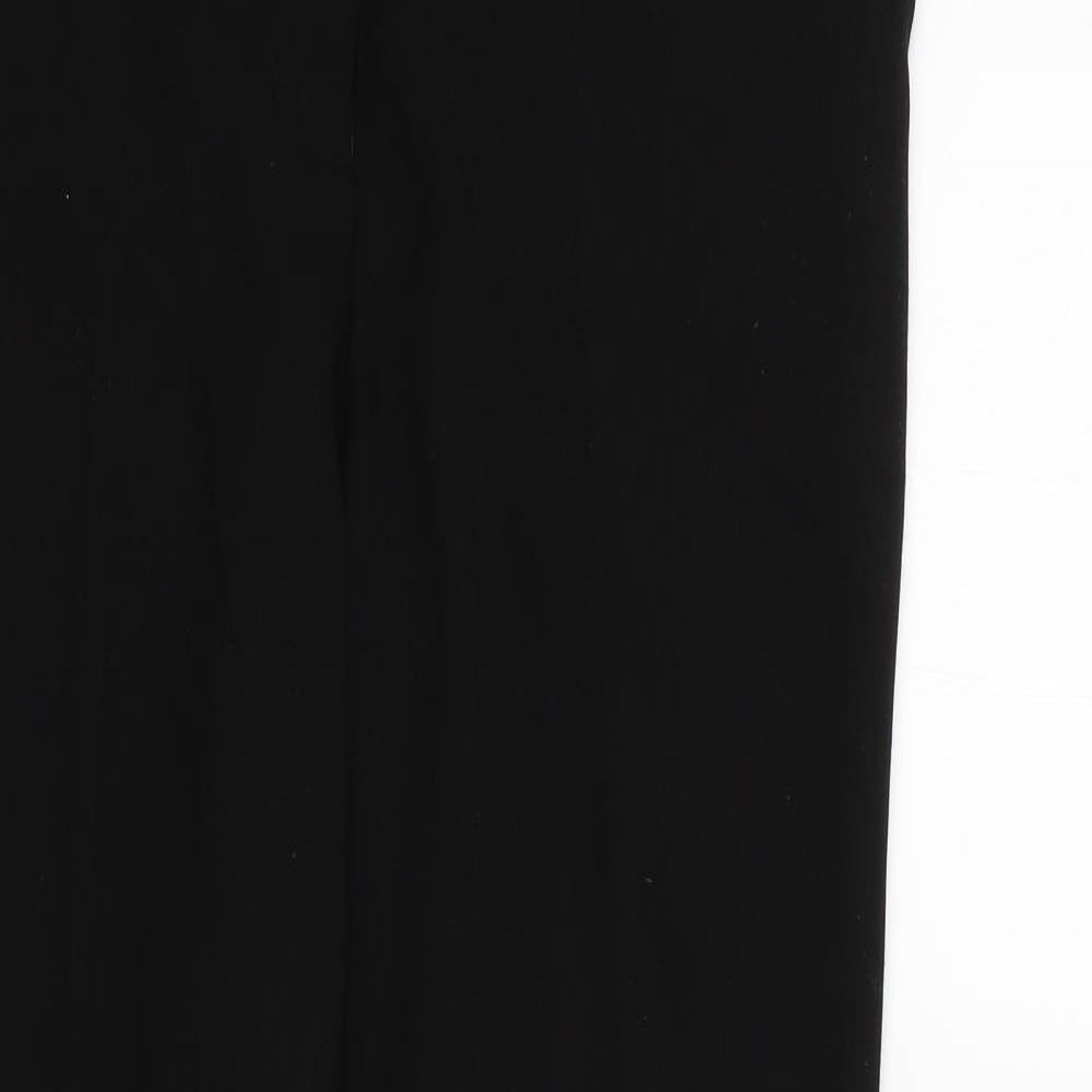 Womens UK Size 10 NEXT Regular Fit  Black Trousers