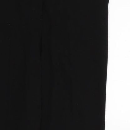 Womens UK Size 10 NEXT Regular Fit  Black Trousers