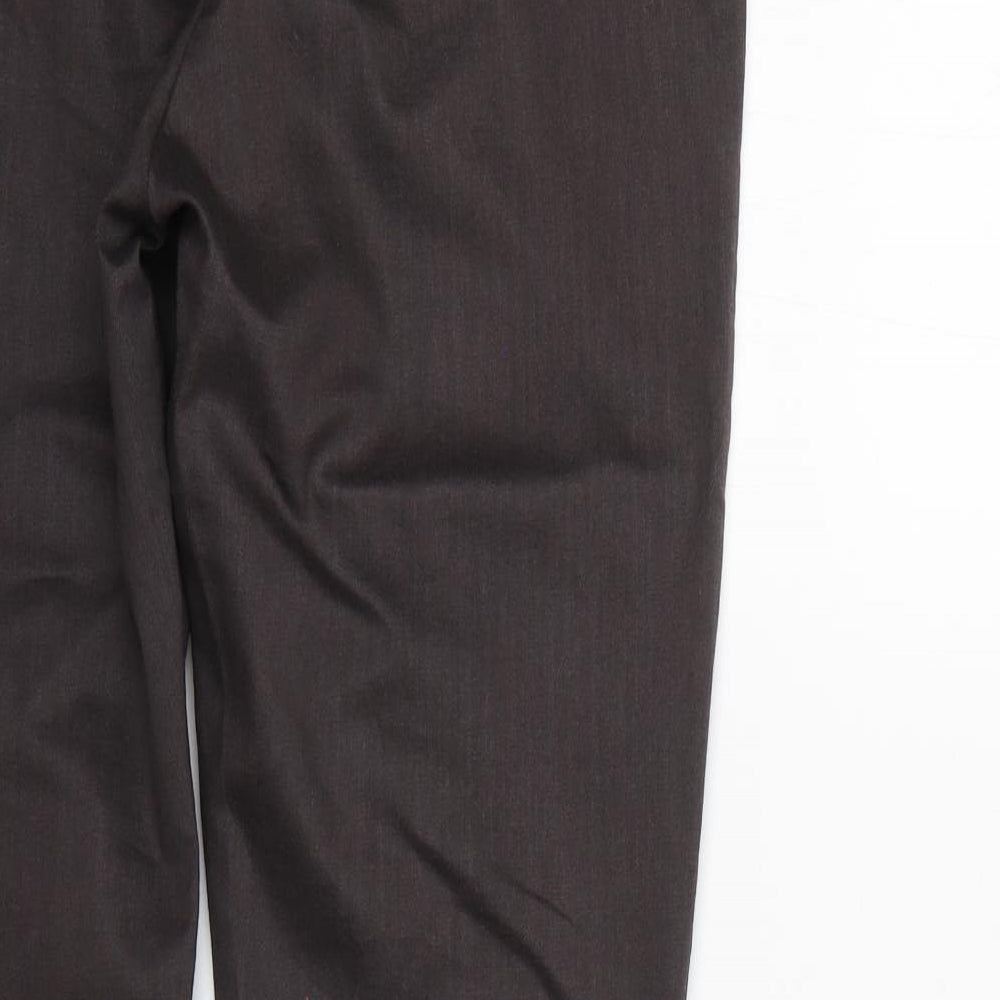 Mens UK Size 40 Comma Regular Fit  Grey Trousers