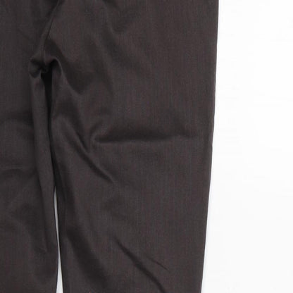 Mens UK Size 40 Comma Regular Fit  Grey Trousers