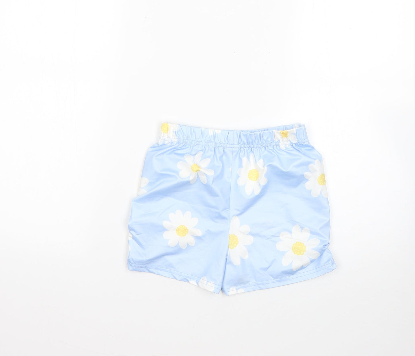 SheIn Girls Multicoloured Floral Polyester Cut-Off Shorts Size 9 Years  Regular
