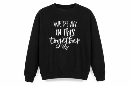 Mens UK Size S Awdis Black Pullover Jumper