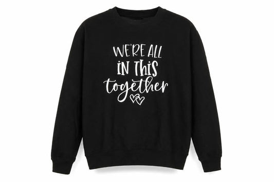 Mens UK Size S Awdis Black Pullover Jumper