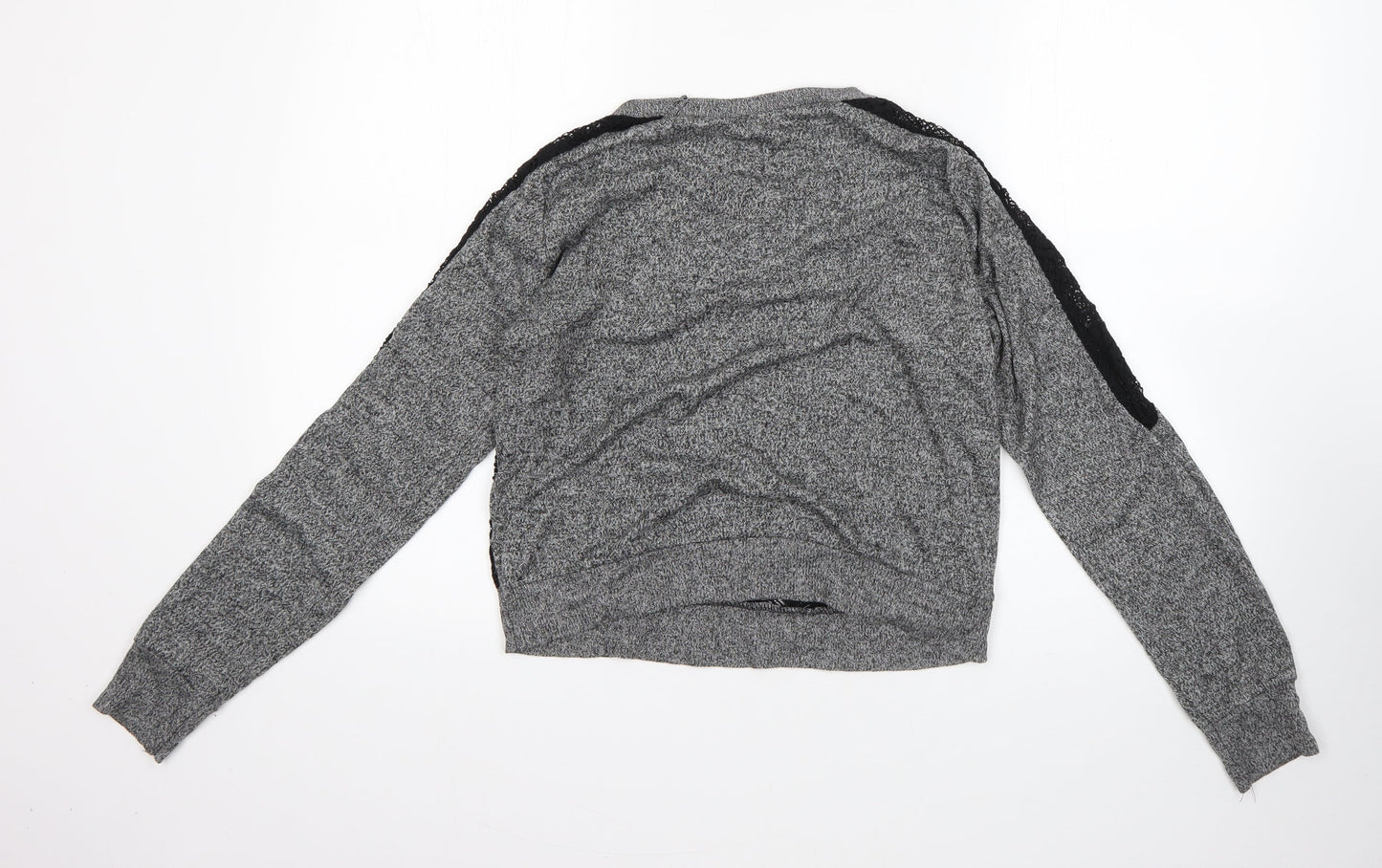 Womens UK Size M Preworn Grey Pullover Jumper