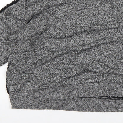 Womens UK Size M Preworn Grey Pullover Jumper