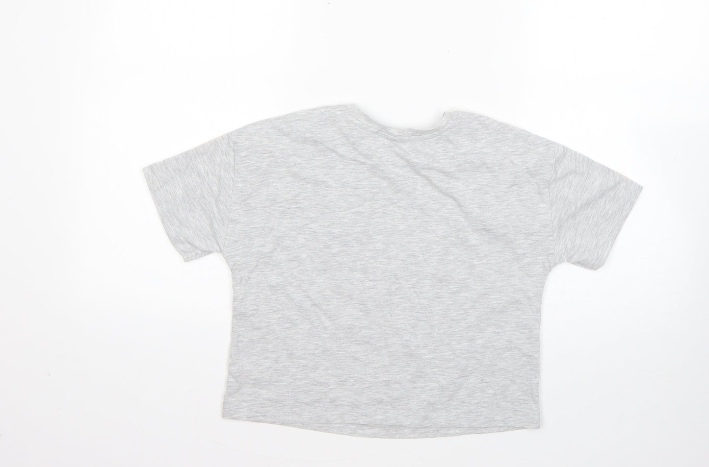 George Girls Multicoloured Geometric Polyester Basic T-Shirt Size 10-11 Years Round Neck