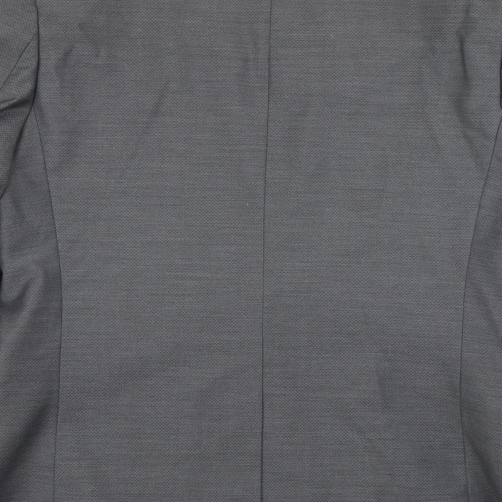 Mens UK Size 42 Topman Regular Grey Suit Jacket