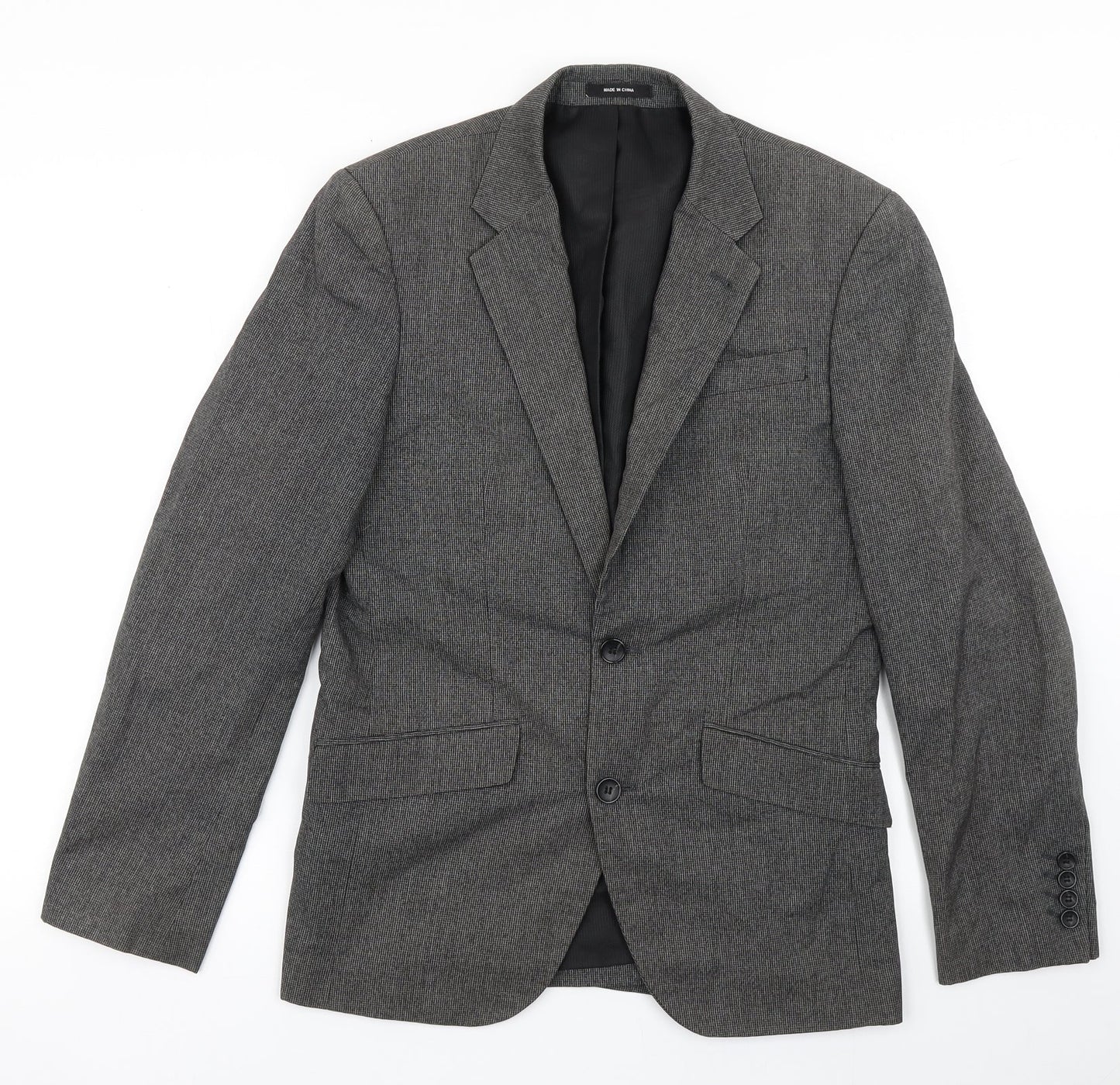 Mens UK Size 36 Cedar Wood State Regular Grey Suit Jacket