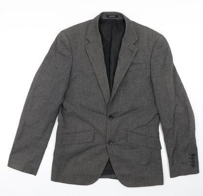 Mens UK Size 36 Cedar Wood State Regular Grey Suit Jacket